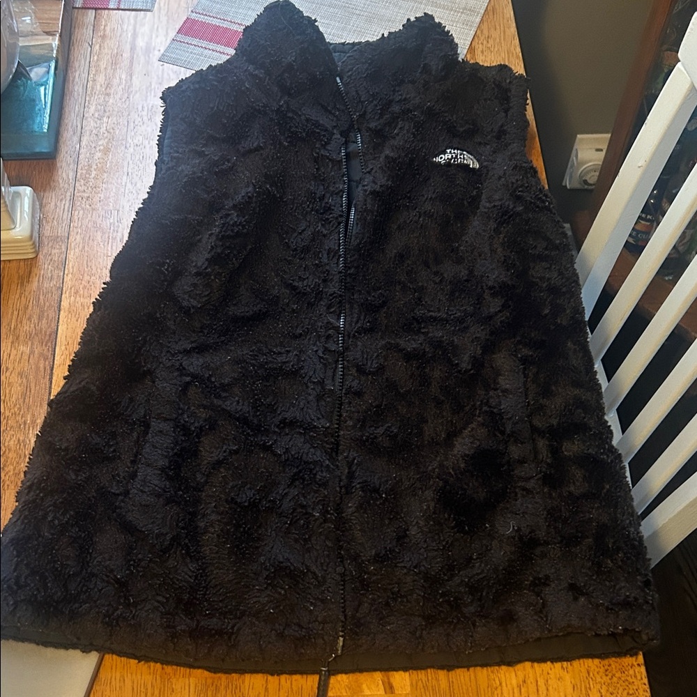 The North Face Black Reversible Vest
